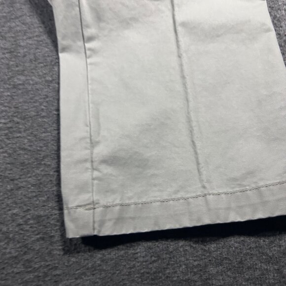 Cremieux Clinton Pants Men 32x32 Khaki Pleated 100% Cotton Trousers‎ Slacks - Picture 10 of 13